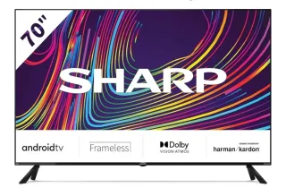 Televisor Sharp Negro
