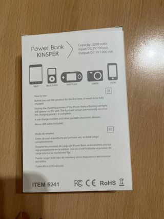 Powerbank Batería Portátil Nuevo