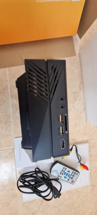 Proyector LED Negro.