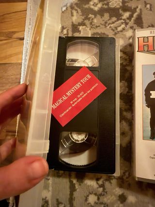 VHS Los Beatles - Magical Mystery Tour y Help!