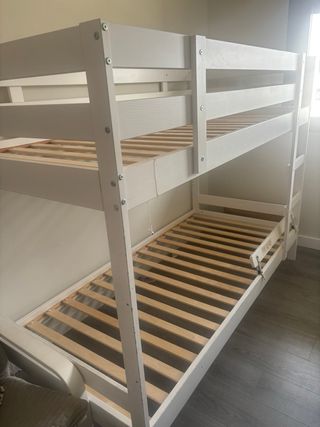 Cama Litera MYDAL IKEA + Colchon 90x 180