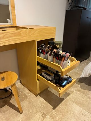 Tocador Roble Americano con Espejo