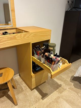 Tocador Roble Americano con Espejo