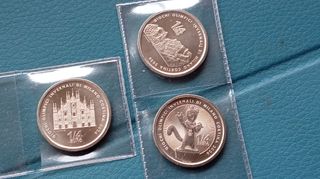 Serie 3 Monete Euro Milano Cortina 2026