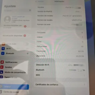 iPad Air 5ª Gen Gris Espacial