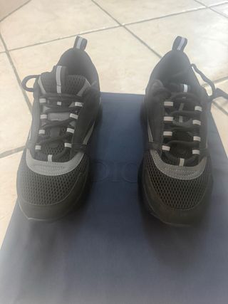 Scarpe Dior Uomo Nere e Argento