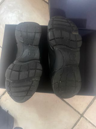 Scarpe Dior Uomo Nere e Argento