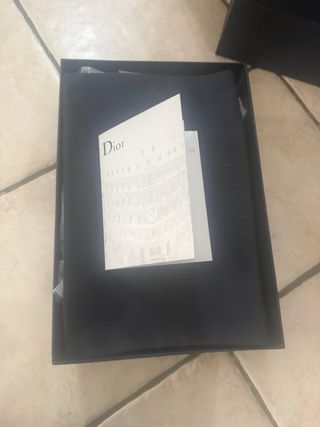 Scarpe Dior Uomo Nere e Argento