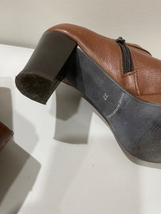 Botins Castanhos Tam 37