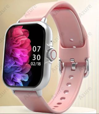 Reloj Inteligente HD Rosa y Plateado