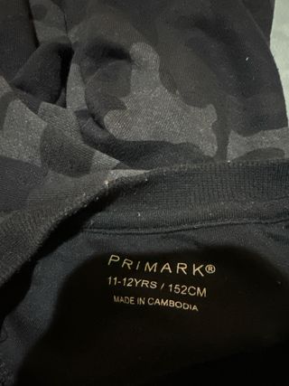 Sudadera niño camuflaje