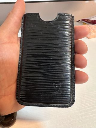 Tarjetero Louis Vuitton Epi Negro