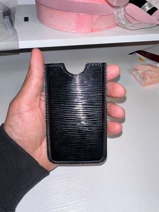 Tarjetero Louis Vuitton Epi Negro