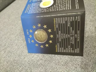 Bélgica 2€ Conmemorativo 2012 Coincard aniversario