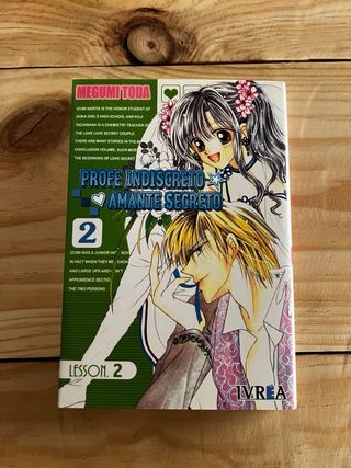 Pack Manga Profe Indiscreto, Amante Secreto