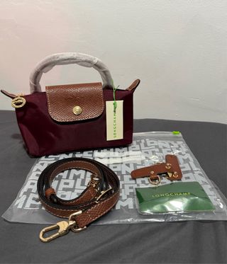 Bolso Longchamp Le Pliage Nuevo con Correa