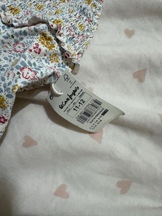 Bañador niña estampado floral