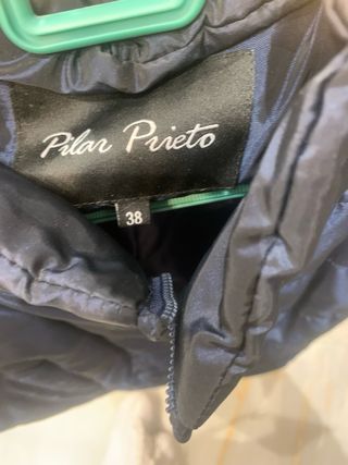 Chaleco mujer azul Pilar Prieto