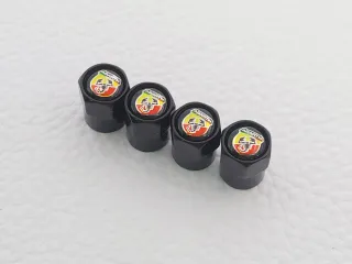Abarth 4 Tapones de Neumáticos Llantas Ruedas