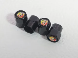 Abarth 4 Tapones de Neumáticos Llantas Ruedas