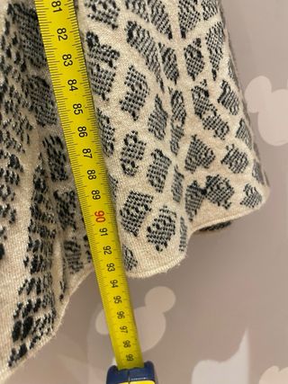 Vestido Beatriz Lucini Beige y Gris