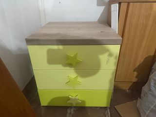 Cajonera Mesita Infantil Estrellas