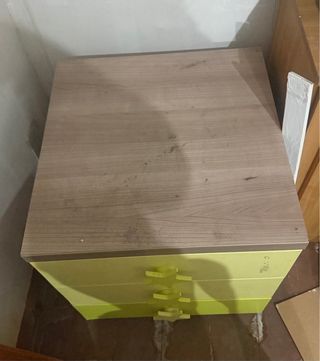 Cajonera Mesita Infantil Estrellas