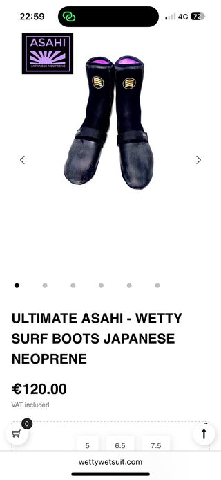 Escarpines Wetty Asahi 5mm talla 43