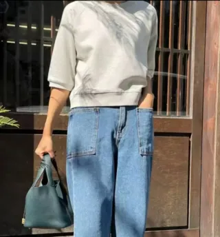 ZARA - Sudadera beige claro 100% algodón