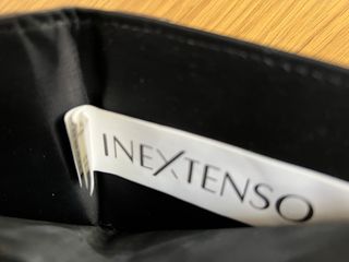 Billetera THREE PEAKS combinada negra y marrón