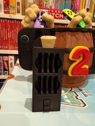 Soporte Nintendo Switch Donkey Kong Barril