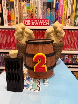 Soporte Nintendo Switch Donkey Kong Barril