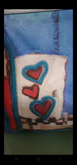 Bolso de diseño pintado a mano