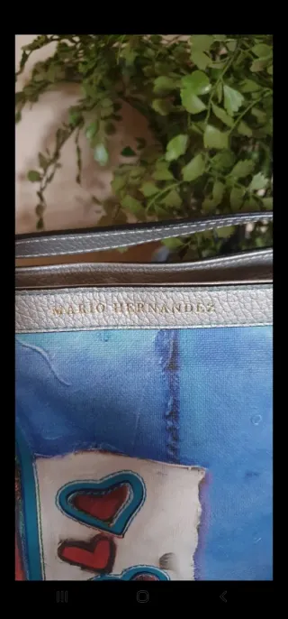 Bolso de diseño pintado a mano