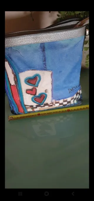 Bolso de diseño pintado a mano