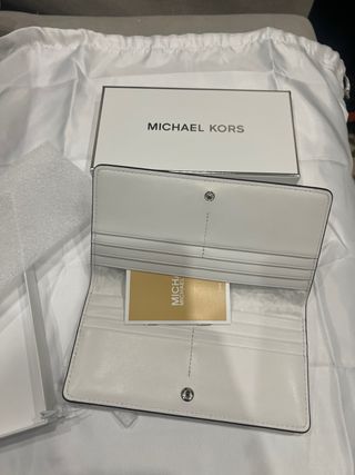 Monedero Michael Kors Blanco