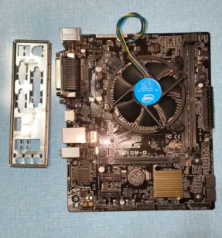 Placa Base H110M-D + CPU + Disipador