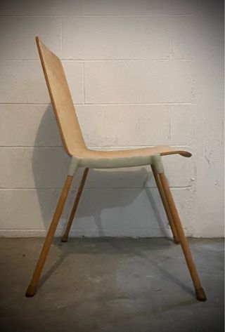 Coppia sedie design finlandese impilabili