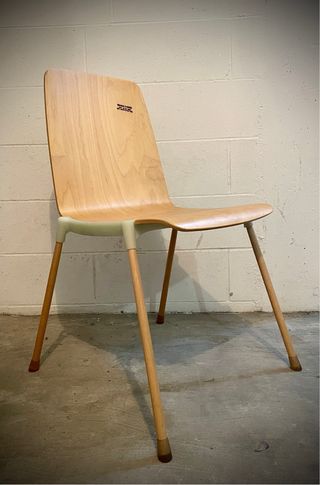 Coppia sedie design finlandese impilabili