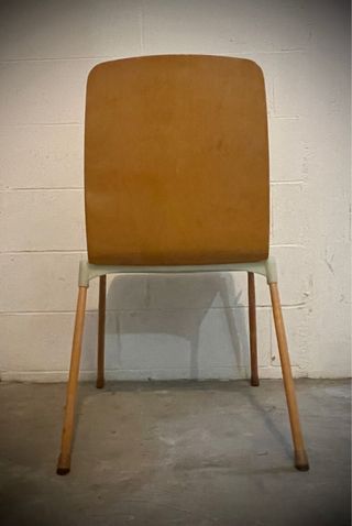 Coppia sedie design finlandese impilabili