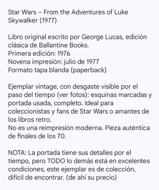 Star Wars – From the Adventures of Luke Skywalker