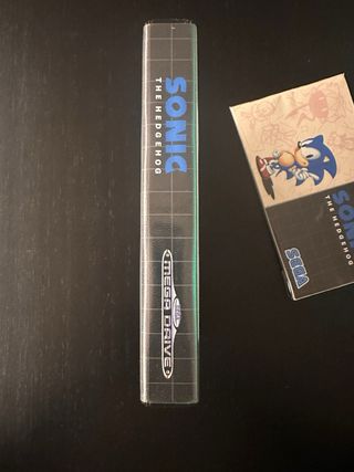 Sonic Mega Drive Caja + Manual (Sin cartucho)