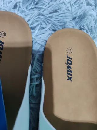 Ciabatte JOMIX Uomo Marrone Bianco