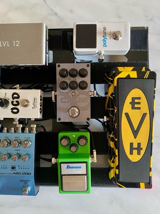 Pedalera de Guitarra Completa Fender Boss Ibanez