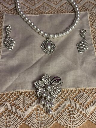 Aderezo fallera broche flor