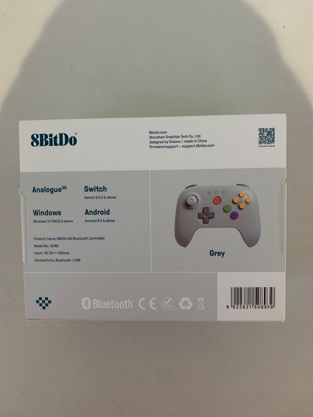 8BitDo BT N64 para 3D analógico, Nintendo Switch
