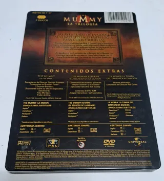 La Momia Trilogía (DVD Steelbook)