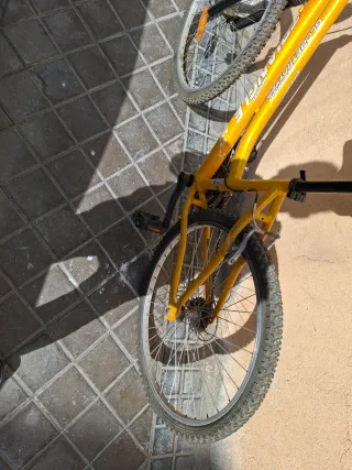 Bicicleta Montaña Amarilla