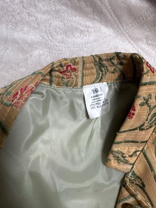 Chaleco Fallero niño  Talla 16