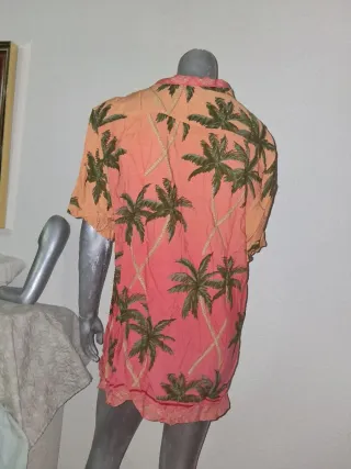 Camiseta Hawaiana Palmeras